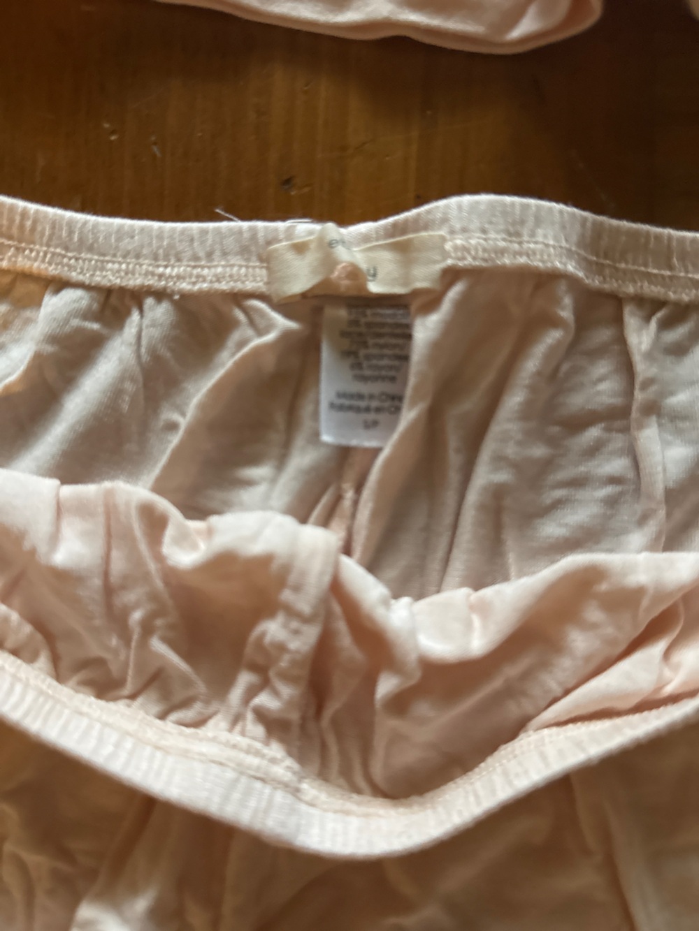 Eberjey Pink and Cream Lace-Trim Camisole and Shorts Pajama Set - Picture 2 of 3